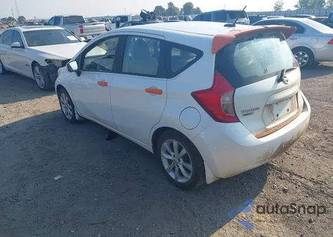 2016 Nissan Versa Note Sl из США, поврежденный, VIN 3N1CE2CPXGL407634